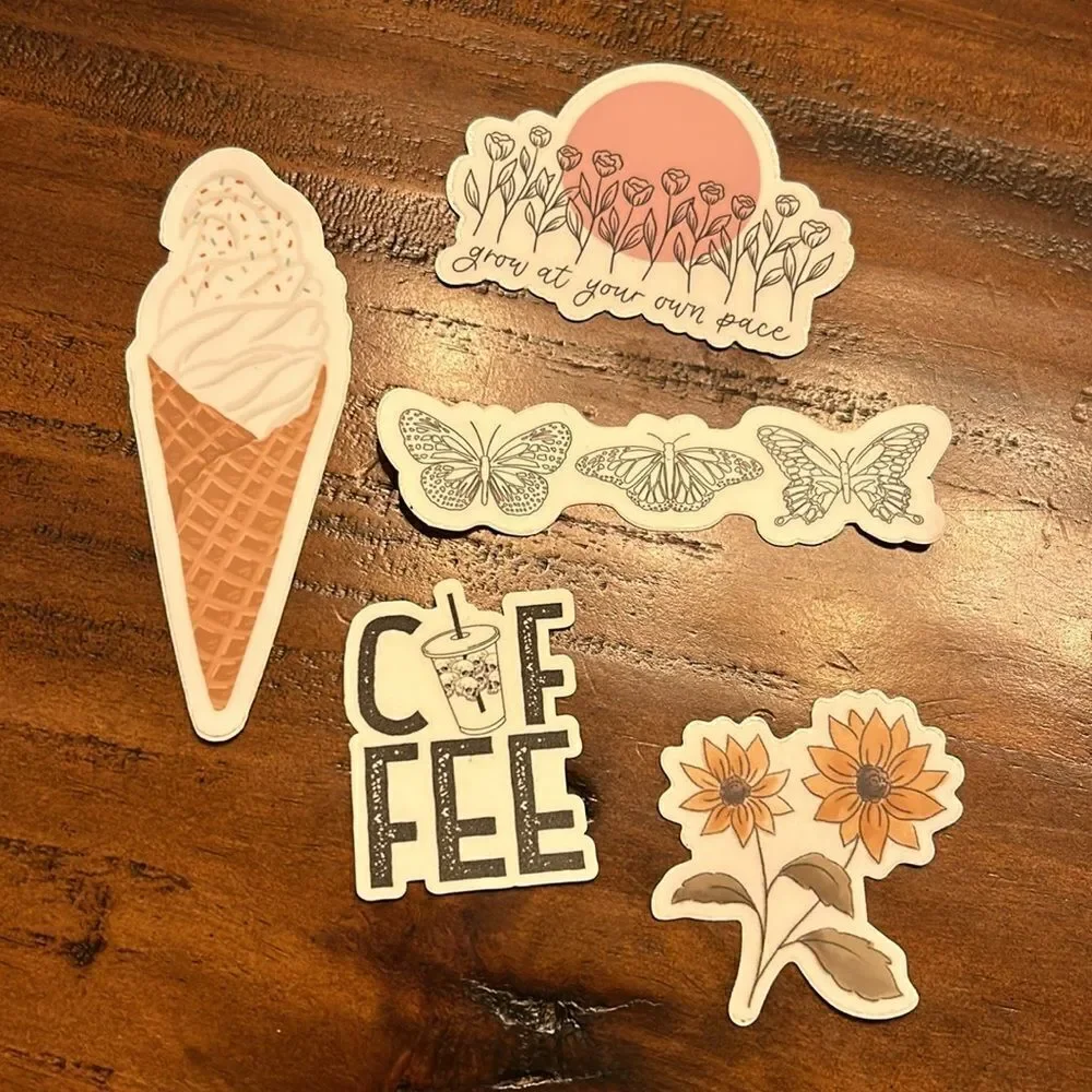 Bundle of 10 stickers all new